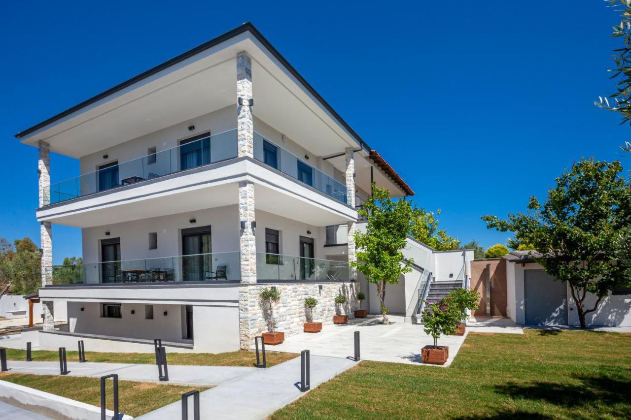 Olia Seaside Residence 120M From The Beach Pefkochori Esterno foto