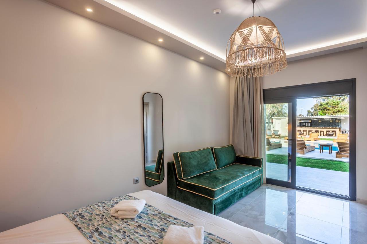 Olia Seaside Residence 120M From The Beach Pefkochori Esterno foto