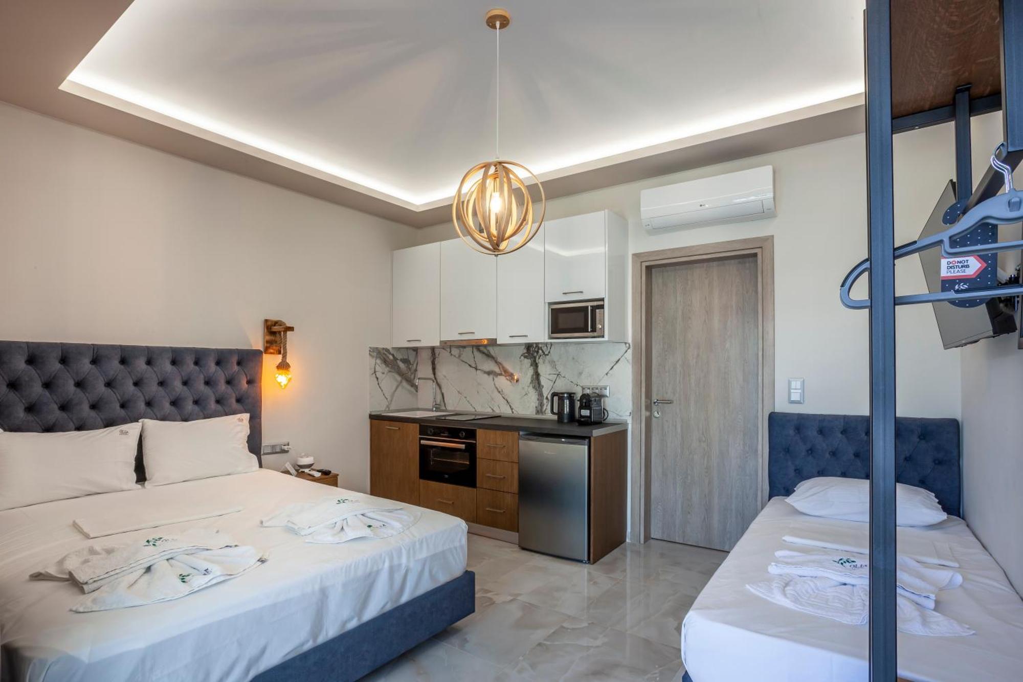 Olia Seaside Residence 120M From The Beach Pefkochori Esterno foto