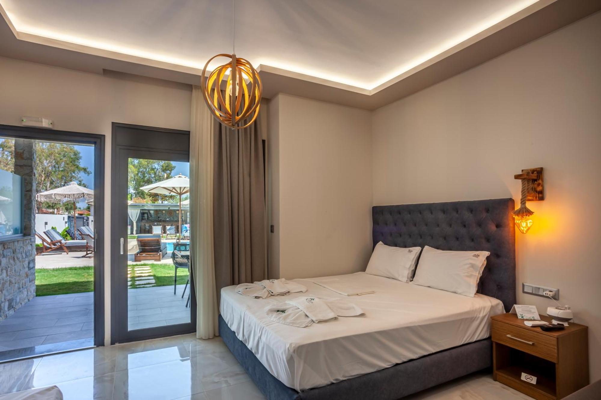 Olia Seaside Residence 120M From The Beach Pefkochori Esterno foto